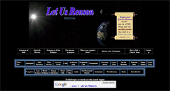Desktop Screenshot of letusreason.org