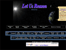 Tablet Screenshot of letusreason.org